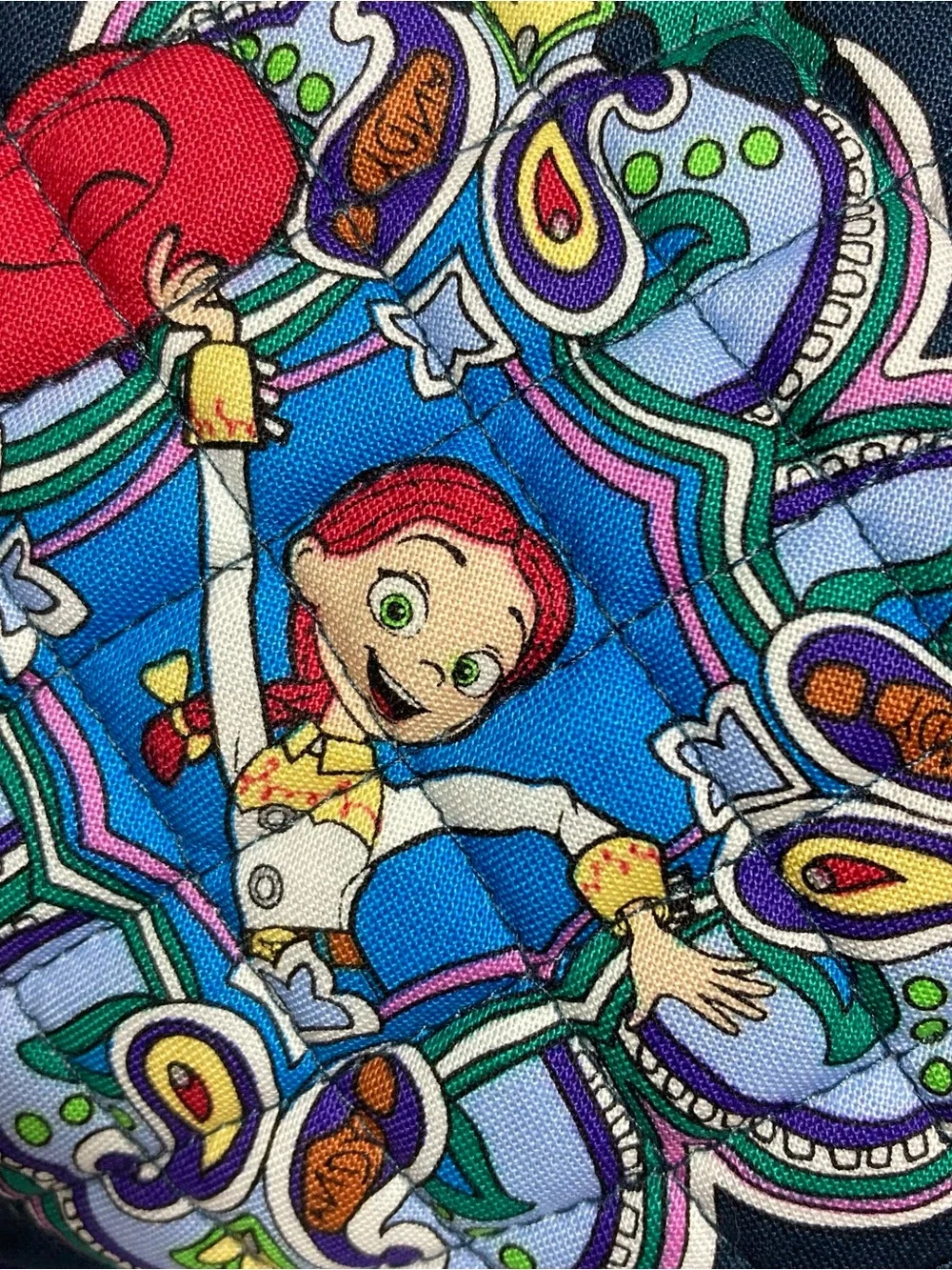 Vera Bradley Limited Edition Disney Pixar Toy Story Quilted Tote Bag Andy's Room